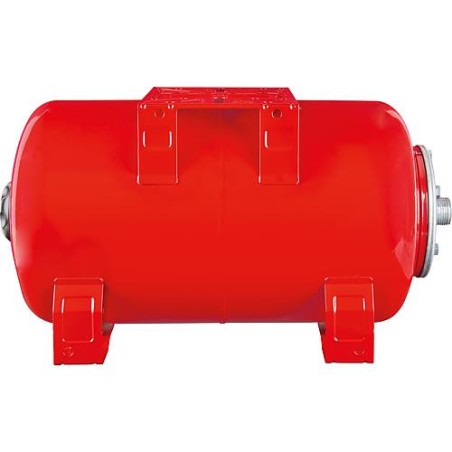 Vase d'expansion 20 L Horizontal Intervarem acier rouge membrane changeable