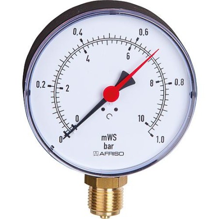 hygrometre Hy100 1/2" radial 0-1,6bar