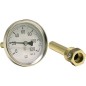Thermometre industriel bimetal G 1/2 axial, Kl. 1 0/120°C - BiTh 80