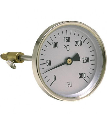 Thermometre de gaz de fumee RT 80 0/300°C 300 mm
