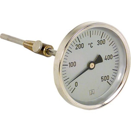 Thermometre de gaz de fumee RT 80/300 Longueur de sonde 300 mm