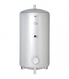 Reservoir d'eau sanitaire SFI 500 inox, avec un echangeur de chaleur, 500 litres