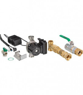 Kit 3 Circulateur avec regulat. a consigne fixe et circulateur Grundfos UPML 25-105