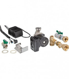 Kit 2 Circulateur avec regulat. a consigne fixe et circulateur Grundfos GEO 25-85