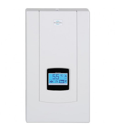 Chauffe-eau instantane evenes PPVE Focus electronique, LCD 17/18/21/24KW, 400 Volt