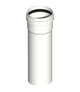 Systeme de gaz d'echappement Tube 500 mm, pouvant etre raccourci DN 60