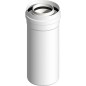Systeme gaz d'echappement plastique Tube 500 mm Concentrique - DN 80/125
