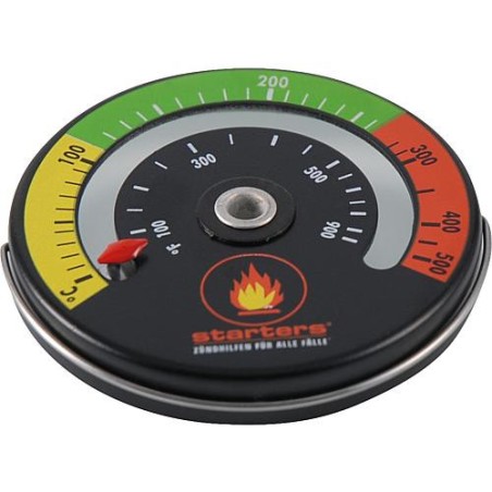 Thermometre gaz de fumée avec fixation magnétique