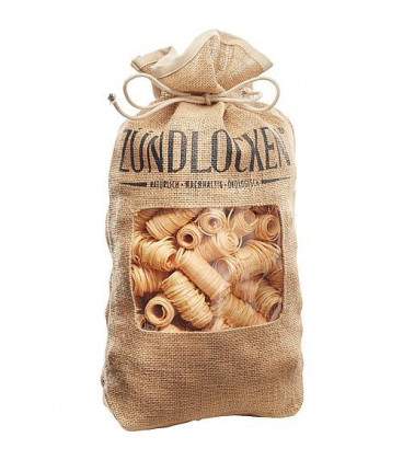 Allumage en sac de jute 100 pcs