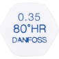 Gicleur Danfoss 0,35/80°HR
