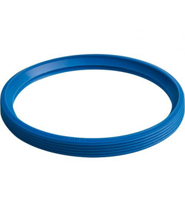 Joint a levre silicone DN80 bleu