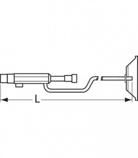 Rechauffeur de fioul convient pour Electro-Oil 315 mm de long Ref.50767
