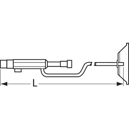 Rechauffeur de fioul convient pour Electro-Oil 315 mm de long Ref.50767
