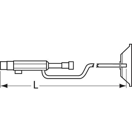 Réchauffeur de fioul pour Electro-Oil-(Oechsler)- brûleur à fioul Interzero-V 12/2012/V 12-EPC *BG*