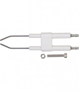 Electrode d allumage double convient pour Giersch GB100.20/.25 kit de fixation inclus