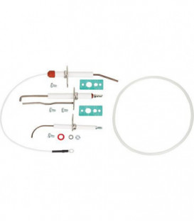 Kit de maintenance 1 Intercal Pro/EvoKondens, électrodes/joint pour couvercle chambre combustion