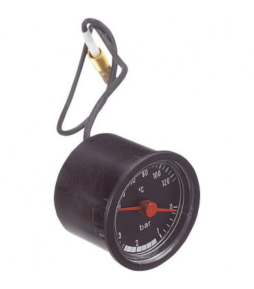 Thermomanometre pour ZR/ZWR Ju.Nr.: 8 717 208 023