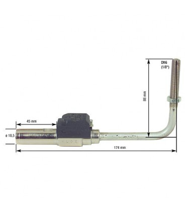 Rechauffeur de fioul pour Olymp NT- automate de chauffe V 81/SST 65 Watt *BG*