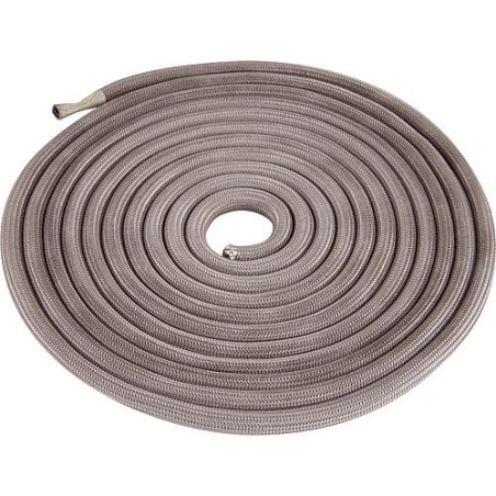 Joint corde creuse diam. 9,5 mm, gris 3 m