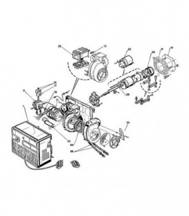 Tube flamme Riello 3005769