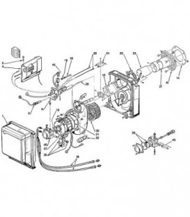 Filtre pompe fioul avec joint torique Riello 3008653