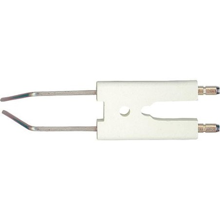 Electrode d allumage double pour Weishaupt WL 20 jusqu en 88 env 241.200.1019/7