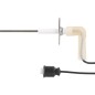 Electrode d'ionisation convient pour Weishaupt WTC 45-A, 60-A