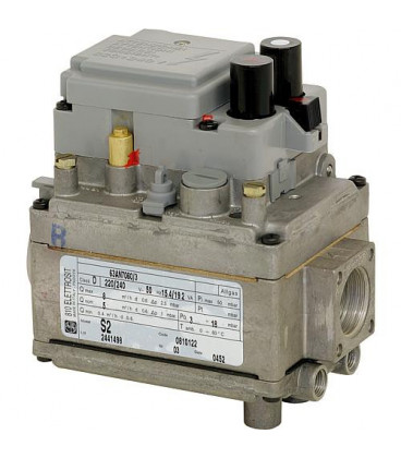Soupape combinee gaz ELETTROSIT 810 1/2", 220 V - 240 V avec couvercle Ref. 0.810.156