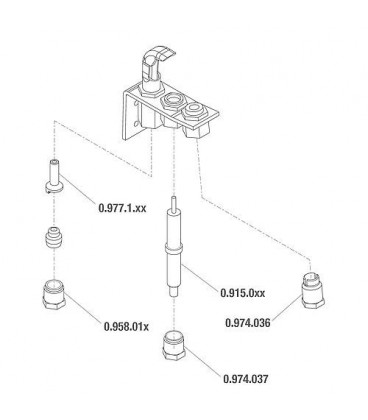 Gicleur diam. 0,27 mm pour serie 140 Ref. 0.977.113