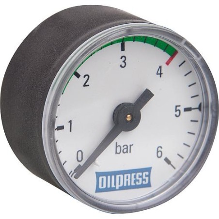 Oilpress manometre de rechange pour type 180/230/240/330 0-6 bars