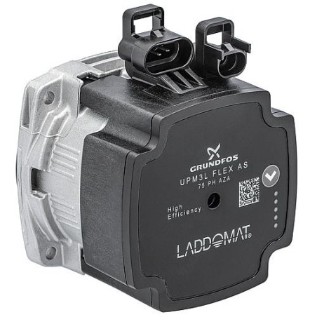 Pompe de rechange Laddomat Grundfos UPM3L Flex convient pour Laddomat 21-30, 21-60