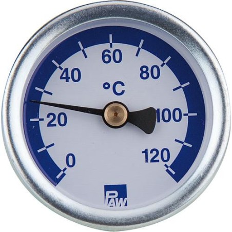 Thermomètre de rechange, nouveau modèle à partir de 07/2010 dia. 50m - rouge
