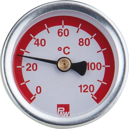 Thermomètre de rechange, nouveau modèle à partir de 07/2010 dia. 50m - rouge