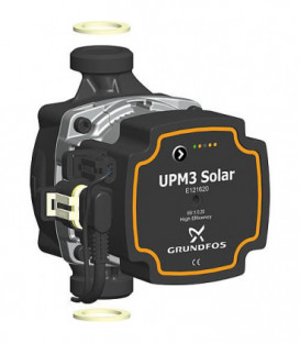 Circulateur Grundfos UPM3 15-145,longueur 130mm solaire DN25 (1")male, 9 heures,PWM-C4