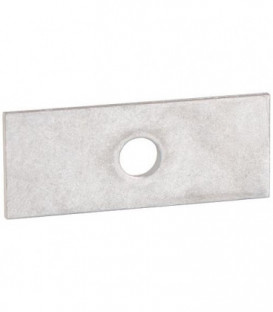 plaque/cale inox30 x 74mm