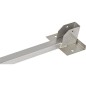 rail au sol inox Longueur 1706mm