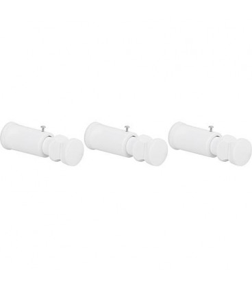 Kit support pour radiateur seche-serviette Cortina blanc