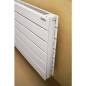 Fixation pour radiateur Type Manto Doppio, blanc