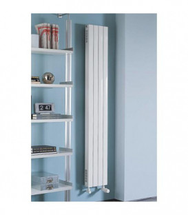 Fixation pour radiateur Type Manto Doppio, blanc