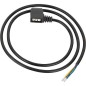 Cable de raccordement 230 V pour pompe solaire Wilo Yonos Para