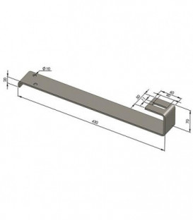 Crochets de toit tuiles plates inox,photovoltaïque,capteur plan tubes sous vide