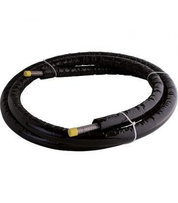 Flexible solaire 1en1 DN20, couronne 20 m avec isolation tube ondulé inox