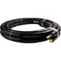 Flexible solaire 2en2 inox DN12, couronne 50 m avec isolation et cable sonde