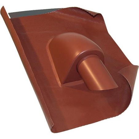 Passage solaire universel D50/70 - standard plastique couleur : rouge