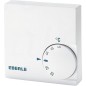 Thermostat d'ambiance Eberle RTR-E 6124 230V 50/60 Hz blanc pur - 75x75x25,5 mm