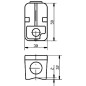 Sonde d´applique Jumo PT100 temp. de service : 50....120°C