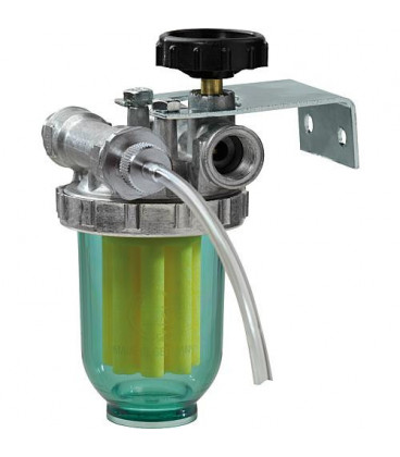 GOK filtre mono-tube 3/8" avec valve anit-retour UA 8/10mm SIKU-70µm