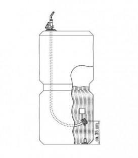 Kit d extension pour systeme de reservoir communicants avec tuyau d aspiration 9 mm (aspiration suspendue)