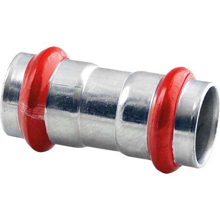 Raccord a sertir C-acier - paquet diam. 22mm contour V