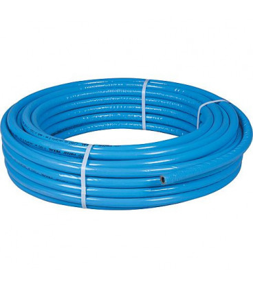 Tube multicouche PEXAL 20x2mm, rouleau de 50 m 10 mm d'isolation bleu